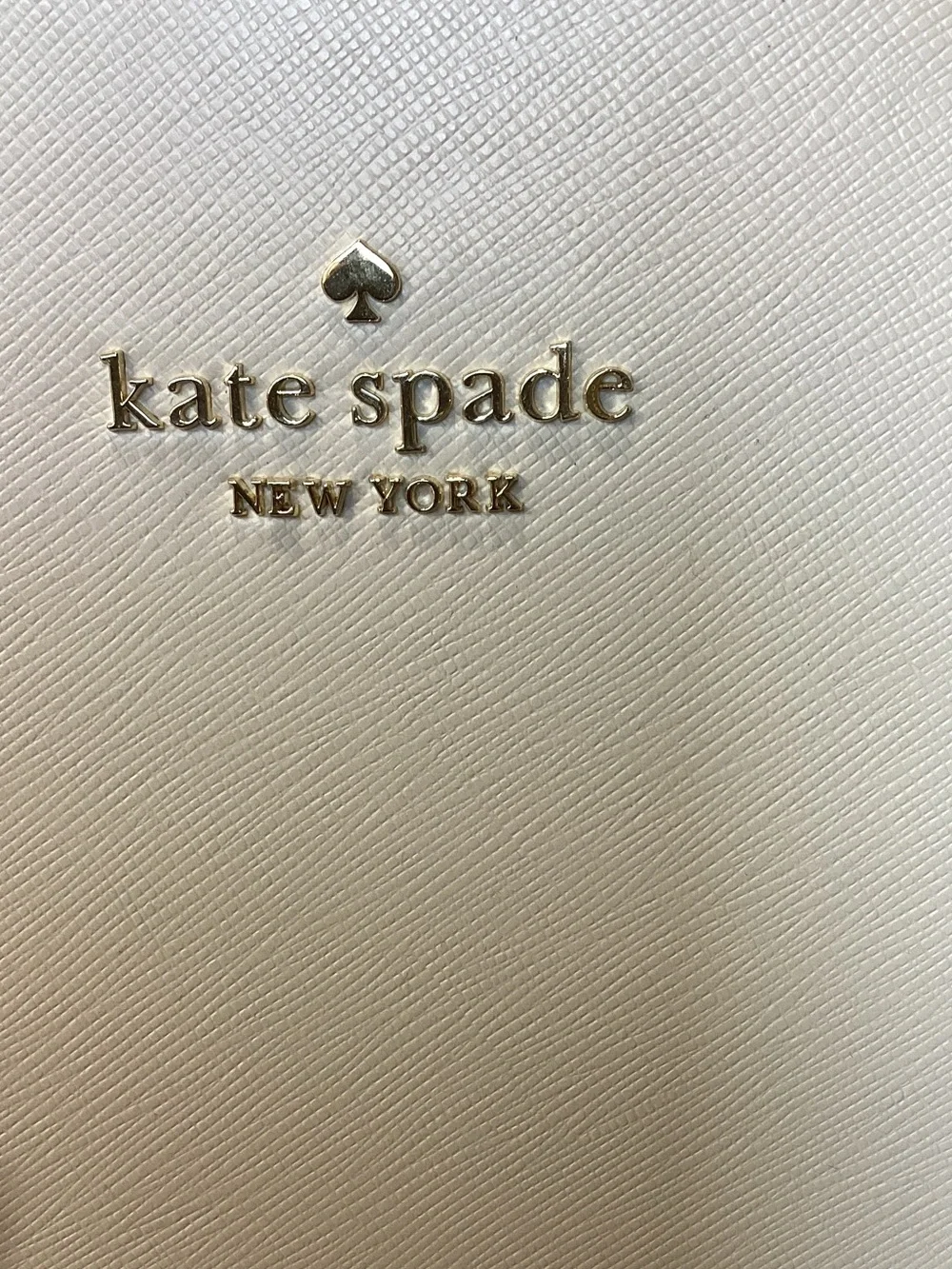 Kate Spade Festive Floral Meringue Leather Tote Bag - Picture 2 of 14